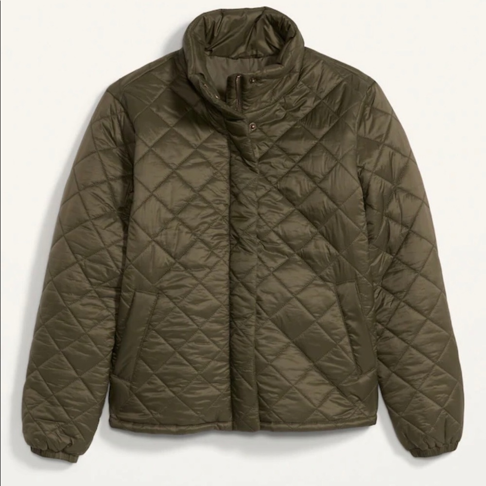 Women’s xl old navy olive green jacket